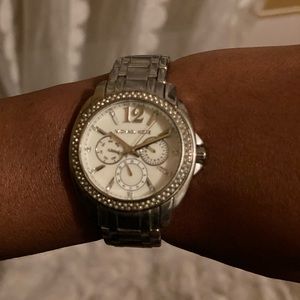 Silver Michael Kors watch